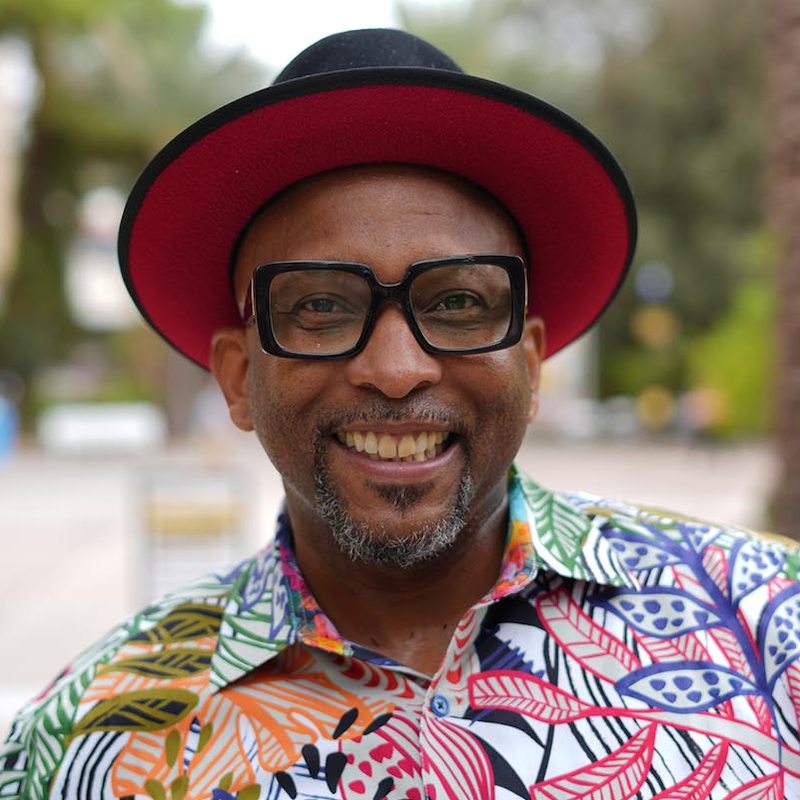 Kermit Brown smiling at the camera